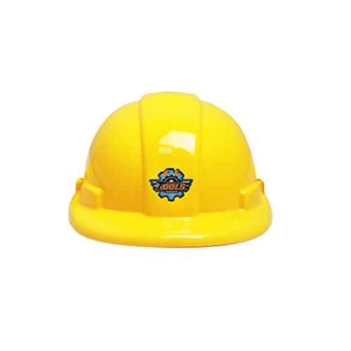 NIDONE Kids Builders hat,Children Hard Hat Simulation Safety Helmet Pretend Role Play Hat Toy Creative Kids Children Gift Yellow von NIDONE
