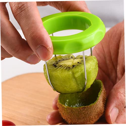 NIDONE Kiwi Cutter Peeler, Kiwi Fruchtschäler 2-in-1 Kiwi Cutter Peeler Abnehmbares Obst Graben Kern-Twister für Küchenschäler-Werkzeug von NIDONE