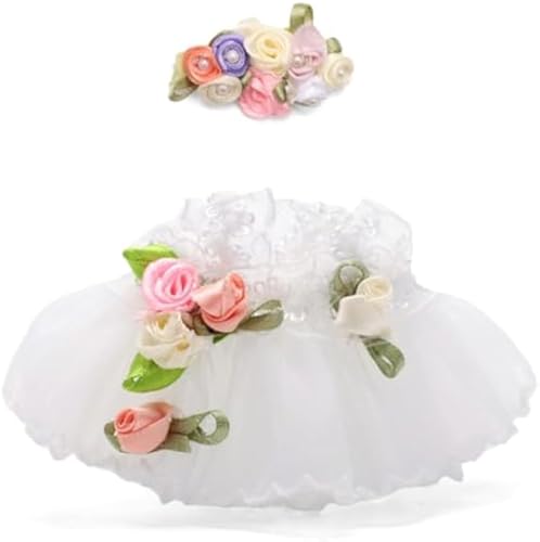 17 cm Puppenkleidung, Premium-Puppen-Outfit mit Zubehör, Puppen-Prinzessinnen-Rock, Kleidungs-Outfit für 17 cm große Puppen, keine Puppe, nur Kleidung von NIEBYI