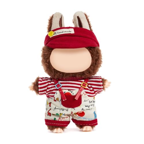 Kleidung für 15 cm & 17 cm Puppen-Outfits, Plüsch-Monsterpuppen-Kleidungszubehör-Set von NIEBYI