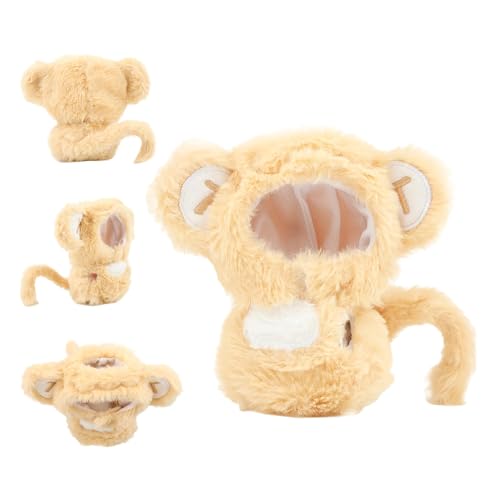 Kleidung für Puppen, 17 cm, Zubehör, Anzug, niedliche Kleidung für Puppen, Tierstil-Outfits (keine Puppe) (Affe) von NIEBYI