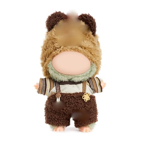 Kleidung für Puppen (Puppe nicht im Lieferumfang enthalten), 17/15 cm Puppenkleidungsset für Puppen-Outfit, Zubehör für Puppen, Capibara von NIEBYI