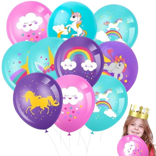 NIEEKRUN 32 Stück Einhorn Luftballon Helium Einhorn Ballon Deko 12 Zoll Luftballons Einhorn Party Deko Einhorn Deko Kindergeburtstag Multicoloured Unicorn Balloons für Kinder Geburtstag Deko Zubehör NIEEKRUN 32 Stück Einhorn Luftballon Helium Einhorn Ballon Deko 12 Zoll Luftballons Einhorn Party Deko Einhorn Deko Kindergeburtstag Multicoloured Unicorn Balloons für Kinder Geburtstag Deko Zubehör von NIEEKRUN