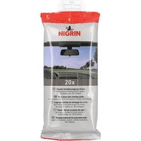 NIGRIN feuchte Reinigungstücher Scheiben 1-lagig weiß, 20 St. NIGRIN feuchte Reinigungstücher Scheiben 1-lagig weiß, 20 St. von NIGRIN