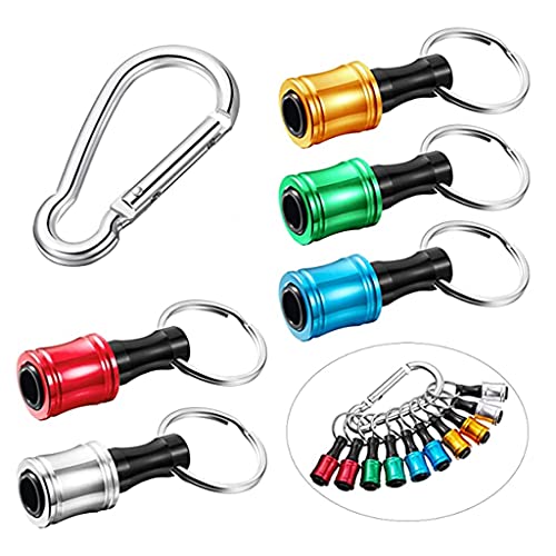 NIHENHAO 10 Stück 1/4 Zoll Sechskantschaft Schlüsselanhänger Verlängerung Schraubendreher-Bits Halter Steckschlüssel-Adapter Bohrer Schrauben-Adapter NIHENHAO 10 Stück 1/4 Zoll Sechskantschaft Schlüsselanhänger Verlängerung Schraubendreher-Bits Halter Steckschlüssel-Adapter Bohrer Schrauben-Adapter von NIHENHAO