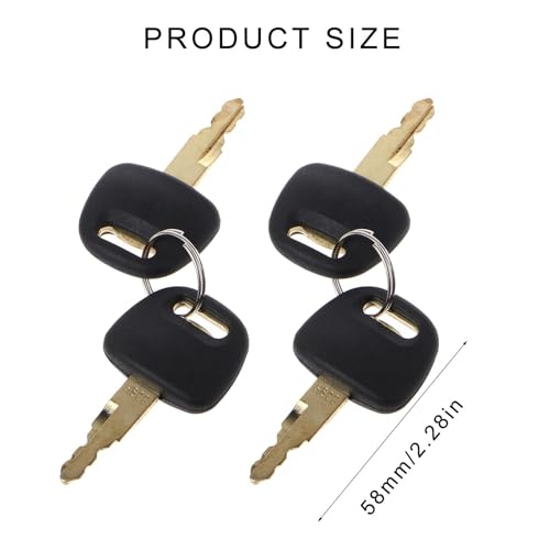 NIHENHAO 4 Stück Professional für Zax-Bagger für Schlüsselzubehör für & für Zax-Greifer BU0028 von NIHENHAO