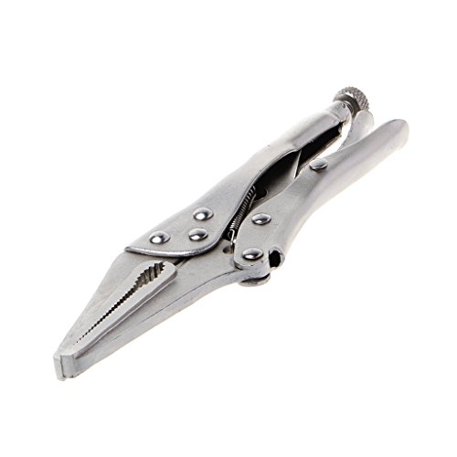 NIHENHAO 7-Zoll-Feststellzange Lange Nase gerade Backen Schraubstock Klemme Handwerkzeug 165 mm NIHENHAO 7-Zoll-Feststellzange Lange Nase gerade Backen Schraubstock Klemme Handwerkzeug 165 mm von NIHENHAO
