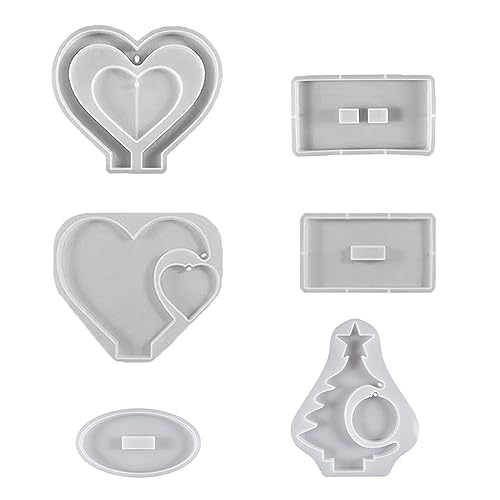 NIHENHAO Loves Fotorahmen-Ornamente Silikonformen mit Sockel geeignet für Epoxidharz Basteln Schmuckherstellung Heimdekorationen Silikon NIHENHAO Loves Fotorahmen-Ornamente Silikonformen mit Sockel geeignet für Epoxidharz Basteln Schmuckherstellung Heimdekorationen Silikon von NIHENHAO