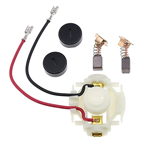 NIHENHAO Set 2 Kohlebürsten+Bürstenhalter+2 Kappen für Kita Kit CB-430/BGA450/BGA452/DGA452/GA400BGA402/GA400D von NIHENHAO