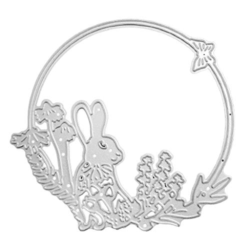 NIHENHAO Stanzformen mit Blumen-Motiv für Scrapbooking Alben Papierkarten Dekorationswerkzeug für Kinder und Erwachsene von NIHENHAO