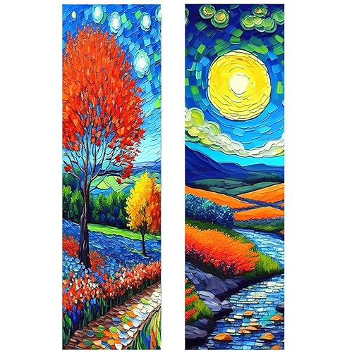 NIHO-JIUMA Diamond Painting Lesezeichen Mitte Herbst Festival, 2 Stück Kristall Diamant Kunst Quaste Acryl Lesezeichen Kits NIHO-JIUMA Diamond Painting Lesezeichen Mitte Herbst Festival, 2 Stück Kristall Diamant Kunst Quaste Acryl Lesezeichen Kits von NIHO-JIUMA