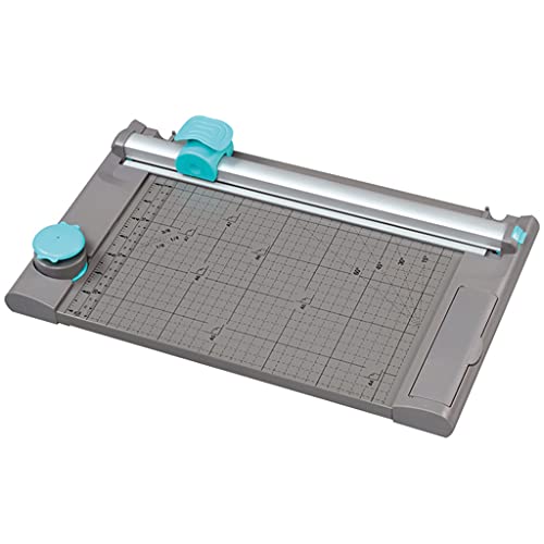 5-in-1 A4-Papierschneider mit Aufbewahrungsbox, Sicherheitsschieber, A4-Papierschneider, für Scrapbooking, Schneiden, Bildschneiden, A4-Papierschneider, 30,5 cm 5-in-1 A4-Papierschneider mit Aufbewahrungsbox, Sicherheitsschieber, A4-Papierschneider, für Scrapbooking, Schneiden, Bildschneiden, A4-Papierschneider, 30,5 cm von NIHUIFA