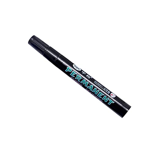 Schwarzer Permanentmarker, 3,0 mm, funktioniert auf den meisten Oberflächen, für Gefrierbeutel, Lebensmittelbehälter, Permanentmarker, extra breite Spitze, Weiß Schwarzer Permanentmarker, 3,0 mm, funktioniert auf den meisten Oberflächen, für Gefrierbeutel, Lebensmittelbehälter, Permanentmarker, extra breite Spitze, Weiß von NIHUIFA