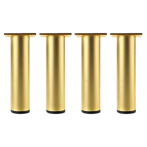 NIHUJALE Verstellbare Möbelbeine, 4er-Set verstellbare Tischbeine, Schrankbeine, Couchtischbeine, Sofabeine, Schreibtischbeine, Schwarz/Gold/Silber, Ersatz-Möbelfüße, 35 cm, Gold(Gold, NIHUJALE Verstellbare Möbelbeine, 4er-Set verstellbare Tischbeine, Schrankbeine, Couchtischbeine, Sofabeine, Schreibtischbeine, Schwarz/Gold/Silber, Ersatz-Möbelfüße, 35 cm, Gold(Gold, von NIHUJALE