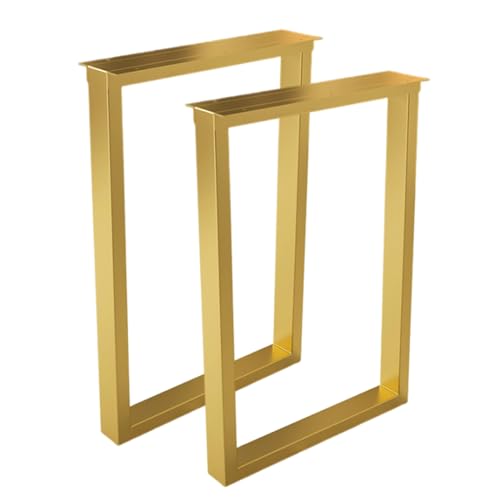 Verstellbare Möbelbeine, Tischbeine im Industrie-Rohr-Design, 2er-Set, robuste Schreibtischbeine aus Metall for DIY-Möbelprojekte, Stahlbeine for Ess-, Couch- und Werkbänke, Weiß(Gold,30cm/11.8" x 72c Verstellbare Möbelbeine, Tischbeine im Industrie-Rohr-Design, 2er-Set, robuste Schreibtischbeine aus Metall for DIY-Möbelprojekte, Stahlbeine for Ess-, Couch- und Werkbänke, Weiß(Gold,30cm/11.8" x 72c von NIHUJALE
