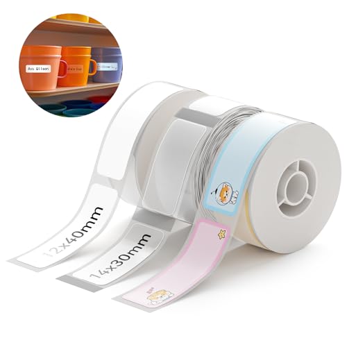3 Rollen NIIMBOT Namensaufkleber für Kinder (515 Stück), Etiketten für D11/D110/D101 Etikettendrucker, Wasserfeste Namensschilder für Gegenstände, Optimal für Kita, Kindergarten, Schule 3 Rollen NIIMBOT Namensaufkleber für Kinder (515 Stück), Etiketten für D11/D110/D101 Etikettendrucker, Wasserfeste Namensschilder für Gegenstände, Optimal für Kita, Kindergarten, Schule von NIIMBOT
