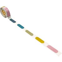 NIIMBOT Etikettenrolle für Etikettendrucker 008-7002110 farbig sortiert, 14,0 x 40,0 mm, 1 x 65 Etiketten NIIMBOT Etikettenrolle für Etikettendrucker 008-7002110 farbig sortiert, 14,0 x 40,0 mm, 1 x 65 Etiketten von NIIMBOT