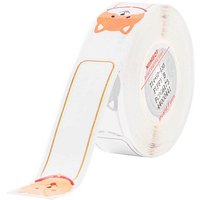 NIIMBOT Etikettenrolle für Etikettendrucker weiß, 14 x 50 mm, 1 x 130 Etiketten von NIIMBOT