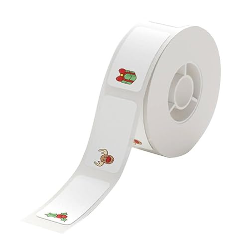 Niimbot T Thermoetiketten Weihnachten – 12 x 30 mm – 210 Stück von NIIMBOT