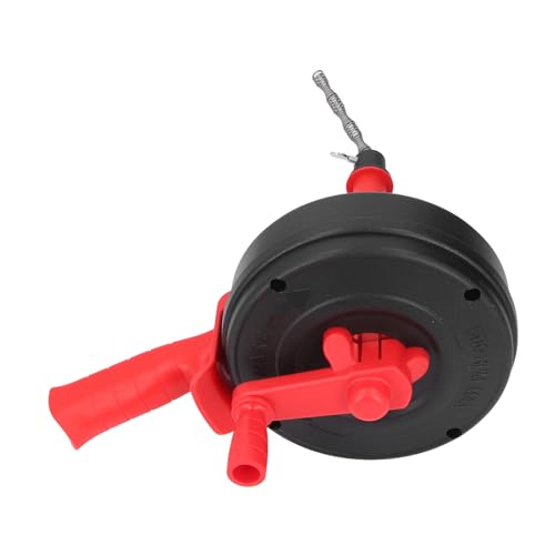 ABS Drain Auger, Manganstahl 2 Verwendungsmodi Abfluss Haare Clog Entfernungstool, Duty Toilette Schlangenschnecke Zum Entfernen von Haaren, Stoff, Seil, Plastiktüten, Sanitärservi (7,5 m / 24,6 Fuß) ABS Drain Auger, Manganstahl 2 Verwendungsmodi Abfluss Haare Clog Entfernungstool, Duty Toilette Schlangenschnecke Zum Entfernen von Haaren, Stoff, Seil, Plastiktüten, Sanitärservi (7,5 m / 24,6 Fuß) von NINESHE