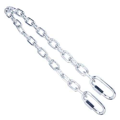 Verzinkte Eisenhängerladungskette, 6 mm Einstellung Anschlusskette, Carabiner für Hängemattenstuhl, Schwung, Schwangerstuhl, Sandsack Anschließen von NINESHE