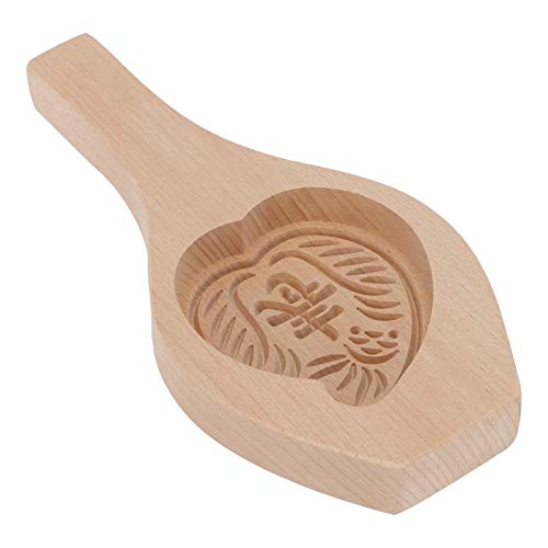 Wood Mooncake Schimmel, Zyklische Nutzung und Bequem zu Lagern, Hergestellt aus Lebensmittelqualität, Traditionelles Werkzeug für Muffins, Kuchen, Kekse, Schokolade (Shoutao) von NINESHE