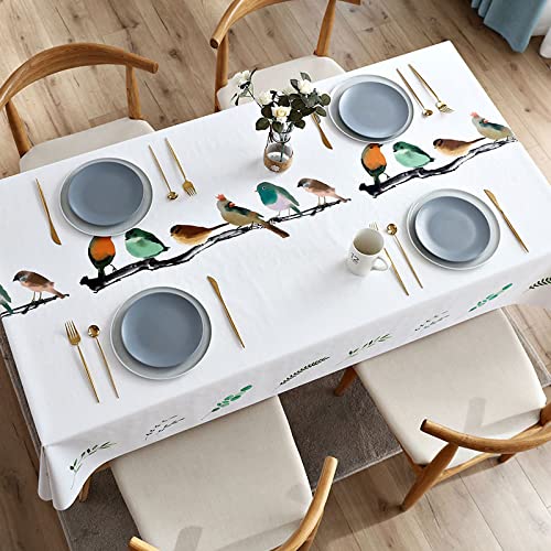 NINGHOME Gartentischdecke,110x160cm,Wachstuch mit Chic Stil - Abwischbare PVC Wachstuchtischdecke Wasserabweisend Rechteckige - Strapazierfähiges Tischdecke NINGHOME Gartentischdecke,110x160cm,Wachstuch mit Chic Stil - Abwischbare PVC Wachstuchtischdecke Wasserabweisend Rechteckige - Strapazierfähiges Tischdecke von NINGHOME