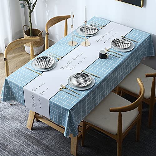 NINGHOME Strapazierfähiges Tischdecke,120x170cm,Elegante Linoleum-Tischdecke, abwischbare rechteckige rechteckige PVC-Linoleum-Vinyl-Tischdecke, wasserdicht NINGHOME Strapazierfähiges Tischdecke,120x170cm,Elegante Linoleum-Tischdecke, abwischbare rechteckige rechteckige PVC-Linoleum-Vinyl-Tischdecke, wasserdicht von NINGHOME
