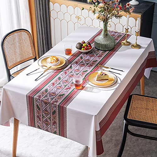 NINGHOME Strapazierfähiges Tischdecke,120x170cm,Rechteck Dekoration Tischdecke PVC wasserdicht Elegante Tischdecke mit Mehrere Muster Staubdichte waschbare Küchentischabdeckung für Speisetisch NINGHOME Strapazierfähiges Tischdecke,120x170cm,Rechteck Dekoration Tischdecke PVC wasserdicht Elegante Tischdecke mit Mehrere Muster Staubdichte waschbare Küchentischabdeckung für Speisetisch von NINGHOME