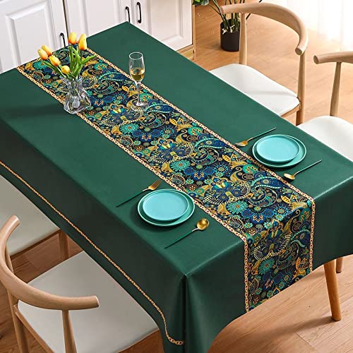 NINGHOME Wasser- und ölbeständig,120x170cm,Wachstuch mit Chic Stil - Abwischbare PVC Wachstuchtischdecke Wasserabweisend Rechteckige - Strapazierfähiges Tischdecke NINGHOME Wasser- und ölbeständig,120x170cm,Wachstuch mit Chic Stil - Abwischbare PVC Wachstuchtischdecke Wasserabweisend Rechteckige - Strapazierfähiges Tischdecke von NINGHOME