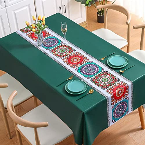 NINGHOME Wasser- und ölbeständig,120x170cm,Wachstuch mit Chic Stil - Abwischbare PVC Wachstuchtischdecke Wasserabweisend Rechteckige - Strapazierfähiges Tischdecke NINGHOME Wasser- und ölbeständig,120x170cm,Wachstuch mit Chic Stil - Abwischbare PVC Wachstuchtischdecke Wasserabweisend Rechteckige - Strapazierfähiges Tischdecke von NINGHOME