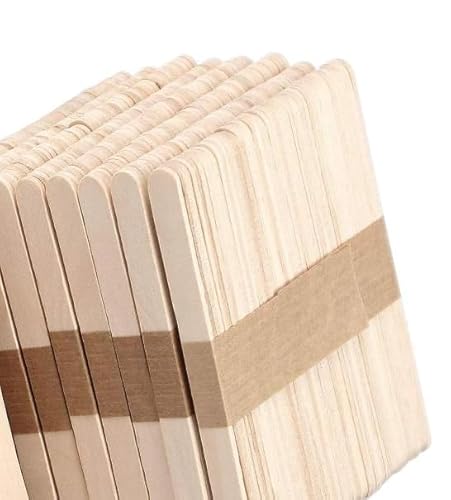 NINGWAAN Holz-Bastelstäbe, 11,4 cm, 2000 Stück, natürliche Farbe, für Bastelarbeiten und Kunstprojekte NINGWAAN Holz-Bastelstäbe, 11,4 cm, 2000 Stück, natürliche Farbe, für Bastelarbeiten und Kunstprojekte von NINGWAAN