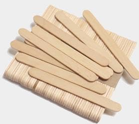 NINGWAAN Popsicle Sticks aus Naturholz, 11,4 cm, 3000 Stück, zum Basteln, Wachsen, Eis NINGWAAN Popsicle Sticks aus Naturholz, 11,4 cm, 3000 Stück, zum Basteln, Wachsen, Eis von NINGWAAN