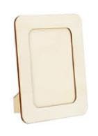 NINGWAAN Unlackierte Holz-Bilderrahmen, 12,7 x 16,5 cm, 20 Stück, DIY-Malerei-Bastelset von NINGWAAN