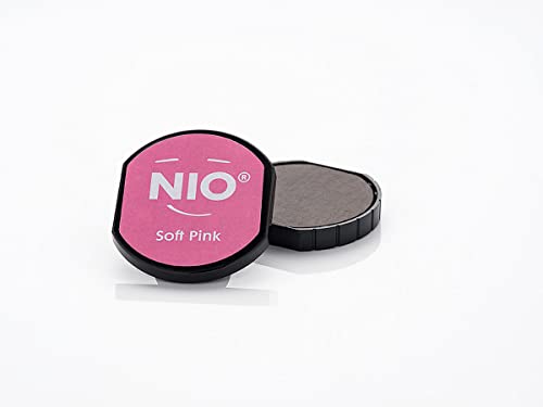 efco NIO Stempelkissen Wunschstempel 4cm individuell Soft-Pink von efco