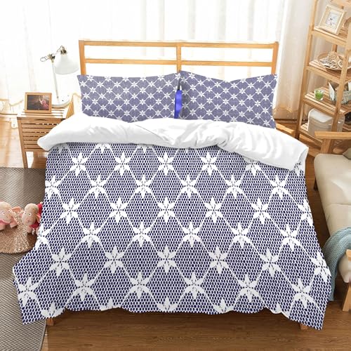 NIOYNJIS Bettwäsche Set 100% Baumwolle ist,Vektor-Spitzenmuster mit Blumen. Jacquard-Mesh-Spitzenstoff.,und allem auch für Personen mit Hautsensibilisierung empfohlen 228x264cm NIOYNJIS Bettwäsche Set 100% Baumwolle ist,Vektor-Spitzenmuster mit Blumen. Jacquard-Mesh-Spitzenstoff.,und allem auch für Personen mit Hautsensibilisierung empfohlen 228x264cm von NIOYNJIS