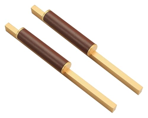 NIRNHYRUR Goldgriffe 2 Pcs Küche Schrank Griffe Metall Möbel Tür Griffe for Schrank Kleiderschränke,(Length 800mm) von NIRNHYRUR