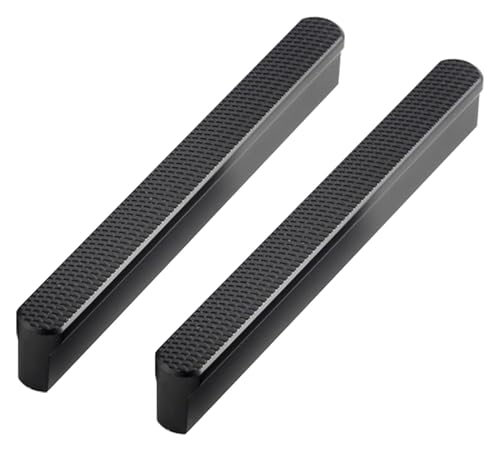 NIRNHYRUR Goldgriffe 2 Pcs Küche Schrank Griffe Solide Möbel Tür Zieht mit Schrauben, Aluminium Legierung(Length 200mm) von NIRNHYRUR