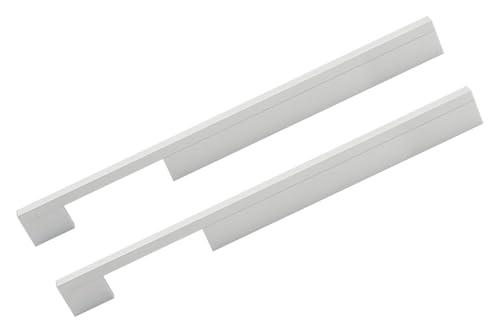 NIRNHYRUR Goldgriffe 2 Pcs Möbel Griffe Aluminium Farbe Kleiderschrank Tür Pull Griffe Schrank Schublade Zieht,(Length 1000mm) von NIRNHYRUR