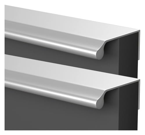 NIRNHYRUR Goldgriffe 2 Stück Schrankschubladengriffe, for Badezimmer, Schlafzimmer, Schränke, Möbel, Aluminiumlegierung(Length 800mm) von NIRNHYRUR