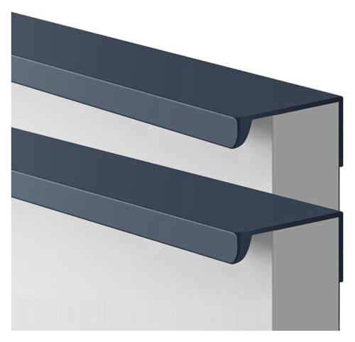 NIRNHYRUR Goldgriffe 2 Stück Schrankschubladengriffe for Küchenschränke, Schlafzimmerschränke, Aluminiumlegierung(Length 80mm) von NIRNHYRUR