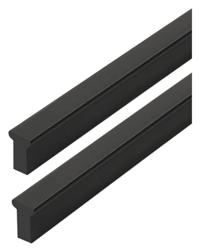 NIRNHYRUR Goldgriffe T-förmige Küchenschrankgriffe, 2 Stück, Kleiderschranktürgriffe, solide Schrankmöbelgriffe, Aluminiumlegierung(Length 180mm) von NIRNHYRUR