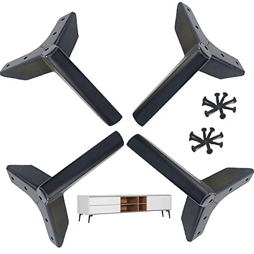 NIRNHYRUR Möbelbeine 4 Stück Tischbeine, Moderne Sofabeine, Dreiecksdesign DIY Metallmöbelbeine, Möbelzubehör for Tischschrank-Metallbeine NIRNHYRUR Möbelbeine 4 Stück Tischbeine, Moderne Sofabeine, Dreiecksdesign DIY Metallmöbelbeine, Möbelzubehör for Tischschrank-Metallbeine von NIRNHYRUR