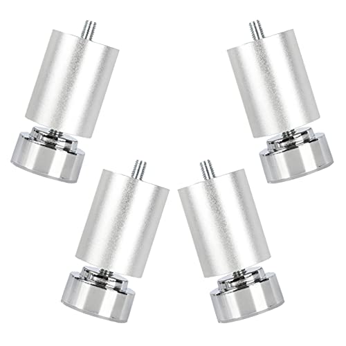 NIRNHYRUR Möbelbeine 4er-Set Möbelbeine aus Aluminiumlegierung, Ersatzbettbeine aus Rundrohr, Tischbeine aus Metall for Schränke NIRNHYRUR Möbelbeine 4er-Set Möbelbeine aus Aluminiumlegierung, Ersatzbettbeine aus Rundrohr, Tischbeine aus Metall for Schränke von NIRNHYRUR