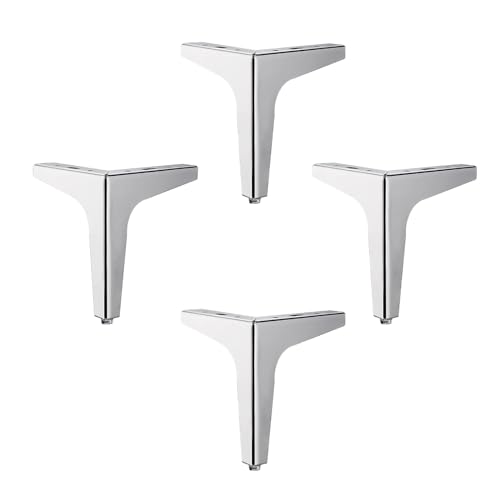 NIRNHYRUR Möbelbeine Möbelbeine Sofabeine 4er Set, Moderne Tischbeine Metall Dreieck Möbelfüße, Sofafuß NIRNHYRUR Möbelbeine Möbelbeine Sofabeine 4er Set, Moderne Tischbeine Metall Dreieck Möbelfüße, Sofafuß von NIRNHYRUR