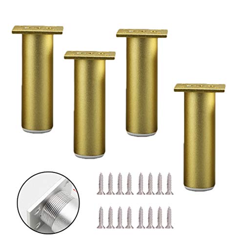 NIRNHYRUR Möbelbeine Möbelbeine aus Aluminiumlegierung, Möbelsofabeine, höhenverstellbare Tischbeine, DIY Industriebankbeine, Möbelbeine NIRNHYRUR Möbelbeine Möbelbeine aus Aluminiumlegierung, Möbelsofabeine, höhenverstellbare Tischbeine, DIY Industriebankbeine, Möbelbeine von NIRNHYRUR