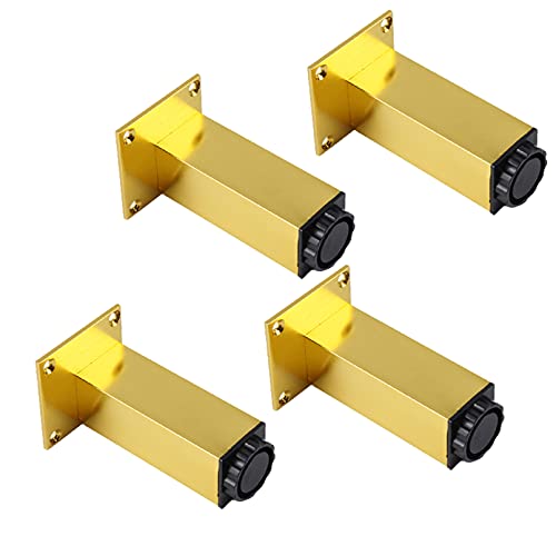 NIRNHYRUR Möbelbeine Robuste DIY-Möbelbeine, verstellbare Schrankbeine aus Metall, runde Tischbeine, Stützfüße for Sofas, höhenverstellbar 0–15 mm NIRNHYRUR Möbelbeine Robuste DIY-Möbelbeine, verstellbare Schrankbeine aus Metall, runde Tischbeine, Stützfüße for Sofas, höhenverstellbar 0–15 mm von NIRNHYRUR