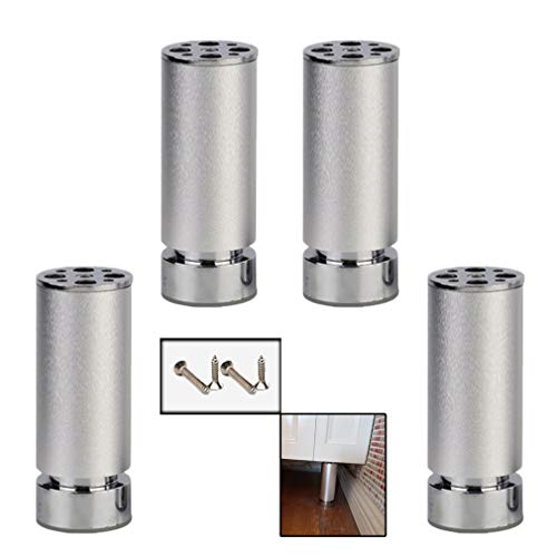 NIRNHYRUR Möbelbeine Tischbeine aus Metall, höhenverstellbare Ersatzmöbelbeine, Schränke aus Aluminiumlegierung, Sofaschrankfüße, Couchtischfüße NIRNHYRUR Möbelbeine Tischbeine aus Metall, höhenverstellbare Ersatzmöbelbeine, Schränke aus Aluminiumlegierung, Sofaschrankfüße, Couchtischfüße von NIRNHYRUR