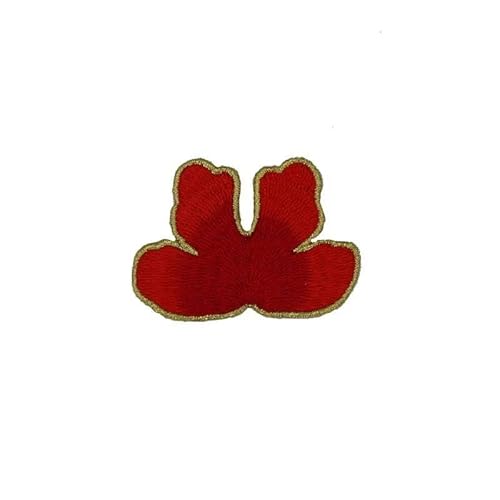 NIRNHYRUR Stickerei-Patches 10 STÜCKE 2-8 cm Flügel Phoenix Stickerei Patch Eisen Auf Applikationen Chinesisch for Kleidung Kleine Aufnäher for Jeans Jacke(19th 5.8 * 4.2cm) von NIRNHYRUR