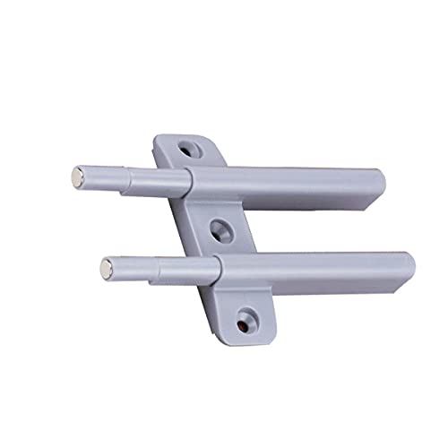 NIRNHYRUR Verriegeln 3 Stück Hochleistungs-Magnetverschluss for Schrankschubladen, for Öffnen drücken, magnetischer Druck, Berührungsfreigabe, grau von NIRNHYRUR